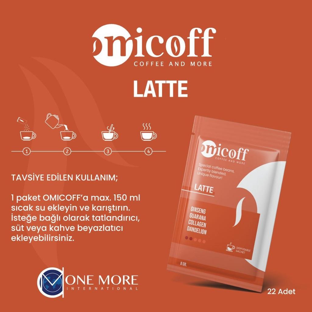 One%20More%20OmiCoff%20Latte%20(22%20Adet%20Latte%20Kahve)